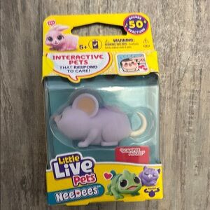 NeeDees little live pets Interactive Mouse - Purple